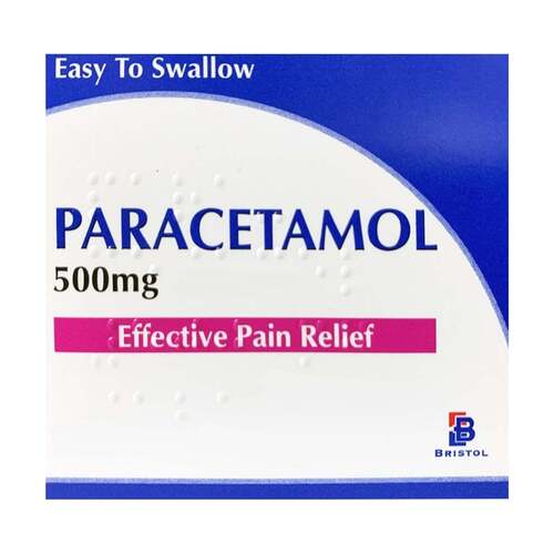 Paracetamol Tablets 500 Mg,10x10 Pack