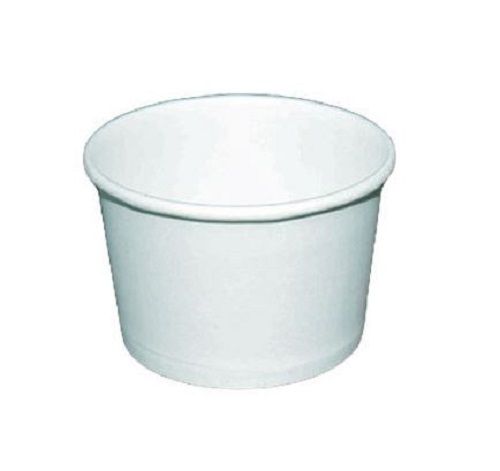 90 Ml Round Ecofriendly And Light Weight Plain Disposable Paper Cups