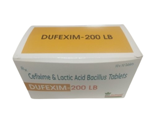 Cdfixime and Lactic Acid Bacillus Tablets
