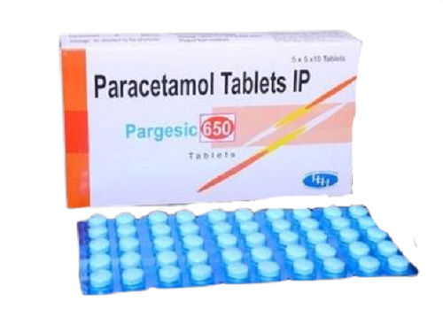 Pargesic 650 Paracetamol Tablet, Pack Of 5x5x10 Tablets
