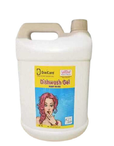 5 Liter, Kills 99.9% Germs And Bacteria Lemon Fragrance Dish Wash Liquid