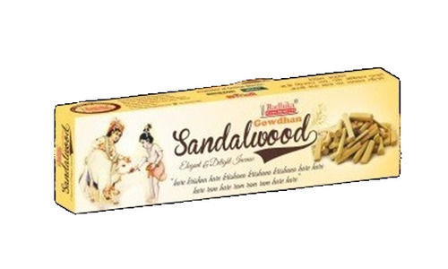 100 Percent Purity Eco-Friendly Sandalwood Fragrance Incense Sticks for Religious and Aromatic 