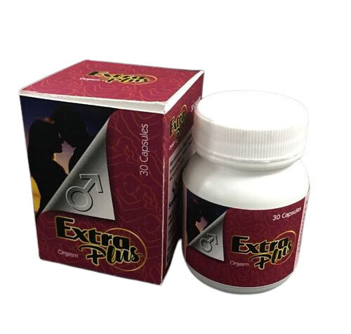 Extra Plus Herbal And Ayurvedic Capsule, Pack Of 30 Capsule Age Group: For Adults