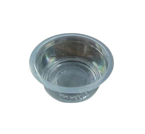 Round Transparent Plastic Disposable Ice Cream Cup For Party 