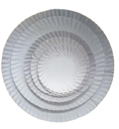 Balsacircle 12 Pcs 6-Inch White Plastic Round Plates - Disposable Wedding Party Catering Tableware