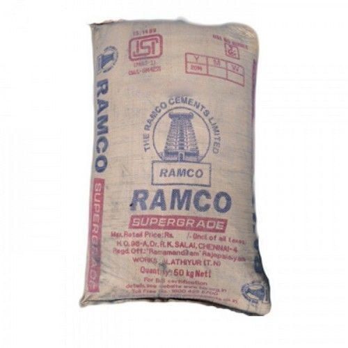 Grey Water Resistant And Environment Friendly Strong Construction A Grade Ramco Cement