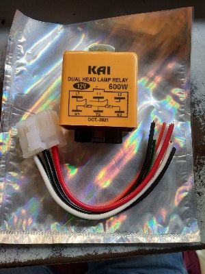 12W Dual Headlights Relay for Automotive Power