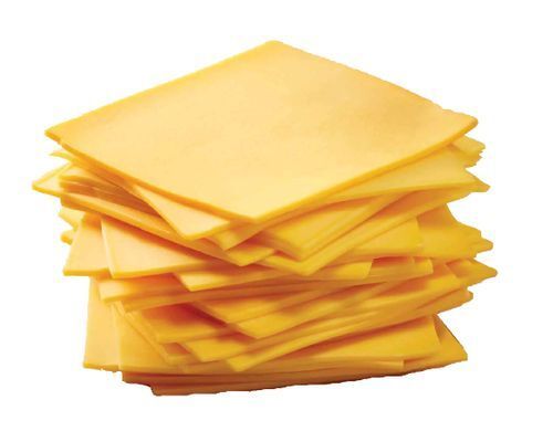 Delicious Healthy Sterilized Processed Soft Textured Yellow Cheese Sliced, Pack Of 1 Kg