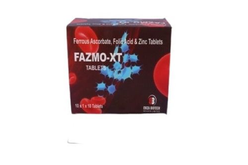 Ferrous Ascorbate Folic Acid and Zinc Tablets