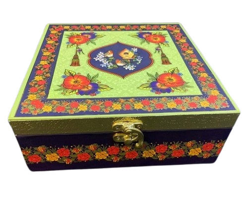 20 X 16 Inch Rectangle Designer And Fancy Colorful Wooden Box