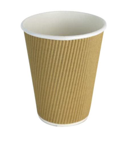 Ripple Biodegradable And Light Weight Disposable Paper Cup For Events And Parties