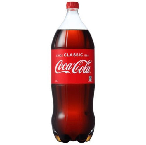  स्वाद में 2.5 लीटर मीठे के पैक में कार्बोनेटेड पानी शामिल है कोका कोला कोल्ड ड्रिंक