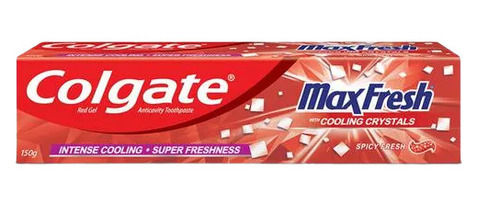 150 Grams, Mint Flavor Max Fresh Branded Toothpaste With Colling Crystal Soft