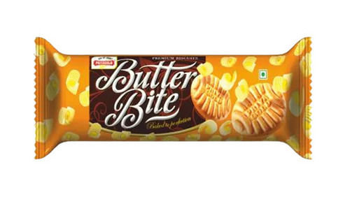 250 Grams, Low Carb Sweet And Delicious Crunchy Round Butter Bite Biscuit