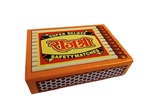 Pack Of 50 Pieces, 2.5 Inches Wood Safety Matchsticks Box