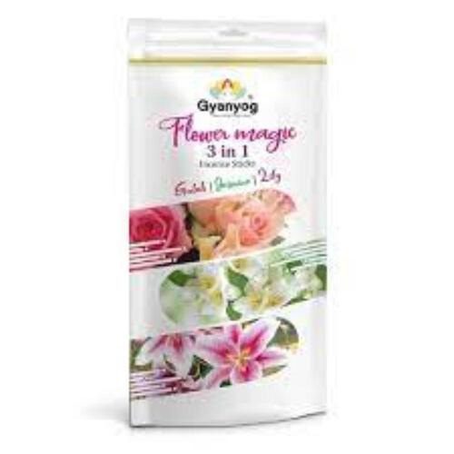 Rose Fragrance Incense Sticks Agarbatti Made With Recycled Flowers Useful For Pooja Burning Time: 30-40 Minutes