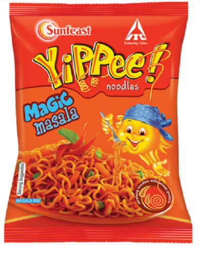 68 Grams Dried Sunfeast Magic Mix Masala Yippee Noodles With 12 Month Shelf Life