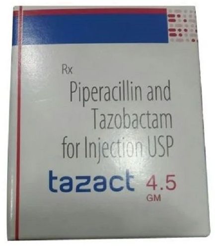 Piperacillin Tazobactam Injection Ip, 4.5 Gm