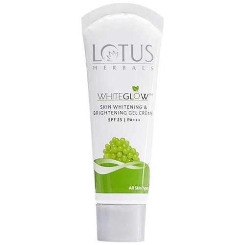18 Gram, Lotus Herbals White Glow Skin Whitening And Brightening Gel Cream