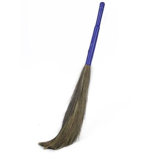 The Leaves Can Feed Livestock Blue And Brown Cleaning Grass Brooms, Wweight 390 Gram, Packaging Type Plastic 