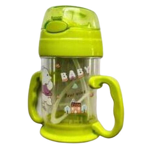 Black And Golden Green Baby Plastic Sipper Bottle 3343