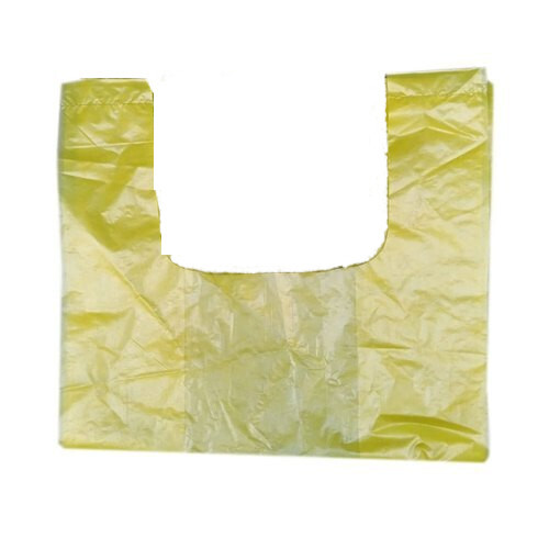 U Cut Plain LDPE Plastic Carry Bags