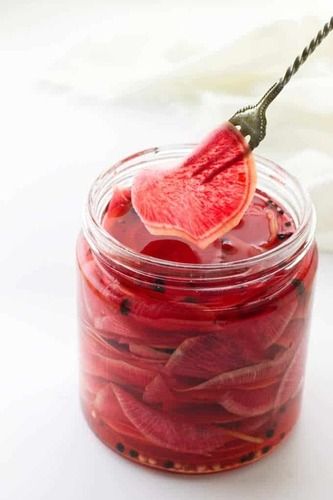  Homemade Perfectly Sweet Tangy And Delicious Flavourful Radish Pickle  Shelf Life: 6-7 Months