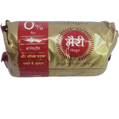 लो फैट और हाई फाइबर शुगर फ्री पतंजलि मैरी बिस्कुट पैक साइज 100 ग्राम