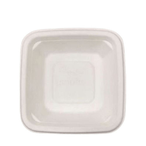 White Square Disposable Paper Bowl