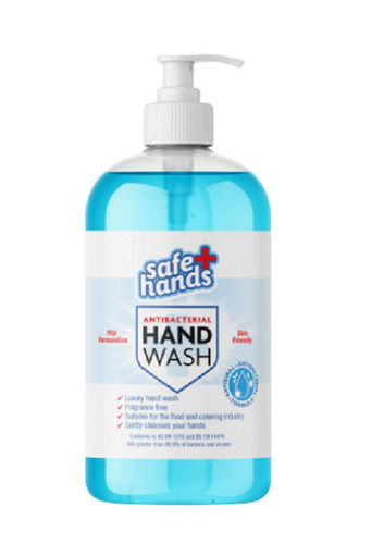 Blue 500 Millilitre Fragrance Free Germs Protection And Antibacterial Liquid Hand Wash 