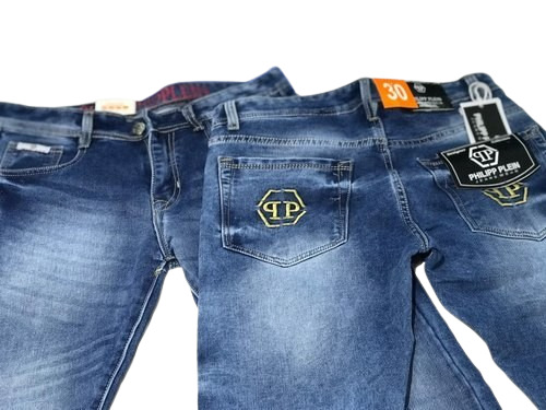 Men's Classic Blue Denim Jeans - Quality Denim Fabric, Comfortable Fit | Iconic Design for Casual Wear and Versatile Styling