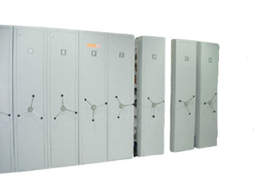 White Mobile Storage Compactors With 50 Kg Storage Capacity Per Load Level For Industrial Use