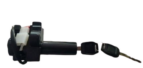 Plastic Black Color Hero Motorcycle Ignition Lock For Key Pin Lock With Made In India