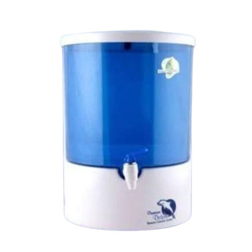 Blue And White Color Uv Dolphin Ro Water Purifier With 8 Liter Storage Capacity Dimension(L*W*H): 36.1 X 35 X 44.7 Centimeter (Cm)  Centimeter (Cm)