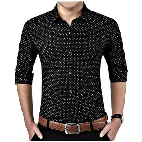 फुल स्लीव और बटन क्लोज़र पुरुषों के लिए कैज़ुअल वियर कॉटन शर्ट, आयु वर्ग: 18 वर्ष से अधिक