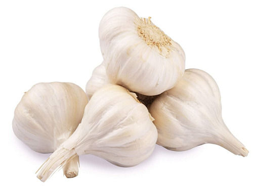 Pure And Natural A Grade Ridged Shaped Raw And Dried Garlic 