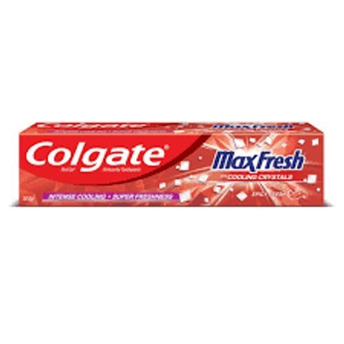 Red Gel Paste With Super Fresh Colgate Max Fresh Cooling Crystals