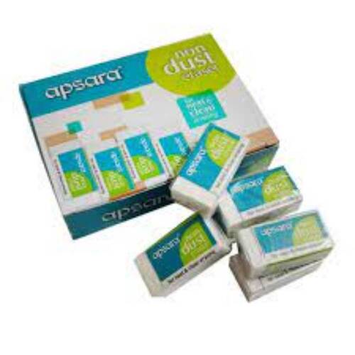 High-quality Medium Sized Rectangular Shaped Soft Non Dust Apsara Erasers