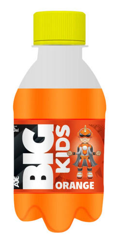 Alcohol Free Carbonated Orange Flavored Branded Kids Soft Drink, 200 Ml