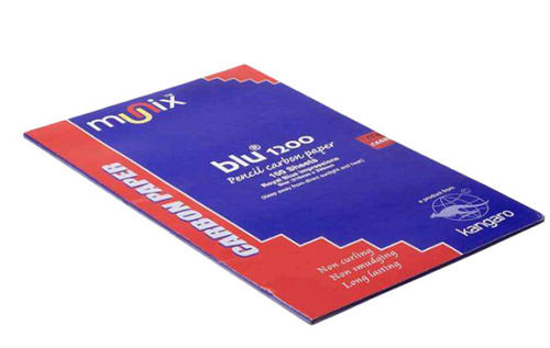 Easy To Use Long Lasting Kangaro Blu Munix Blu Pencil Carbon Paper Size: A4