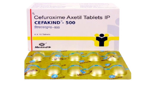 Cefuroxime Axetil Tablets Ip, 6 X 10 Tablets 