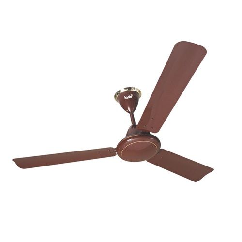 Energy Efficient And Low Power Consumption Aluminum Brown Ceiling Fan