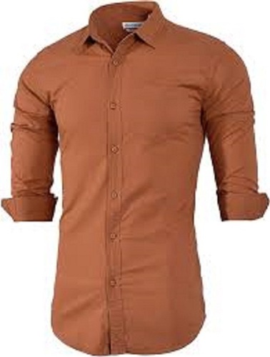 Men High Quality Cotton Soft Feels Comfortable Full Sleeves Stylish Shirt  Collar Style: Straight
