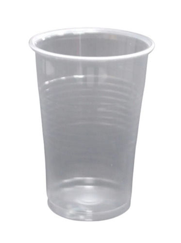 Transparent 200 Ml Round And Soft Drinking Plain Plastic Disposable Glass