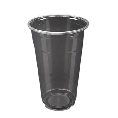 350 Ml Eco Friendly Round Plain Transparent Plastic Glasses