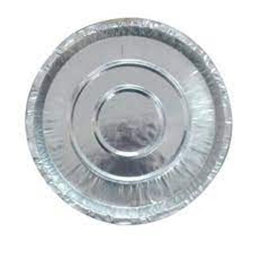 Light In Weight Silver Disposable Plain Paper Plate Application: Party