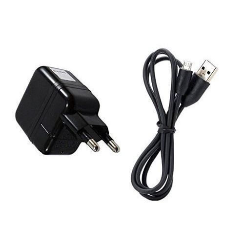 Strong Durable Faster Black Colour Single Port Wall Usb Mobile Charger 