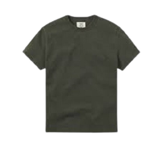 Round Neck Short Sleeves Casual T-Shirt 