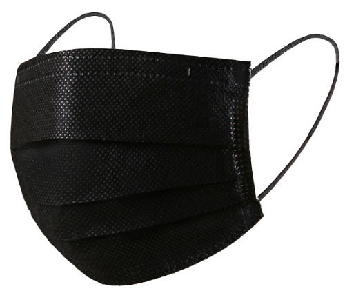 2 Ply 7 Inches Non Woven Soft Elastic Foldable And Disposable Surgical Mask 