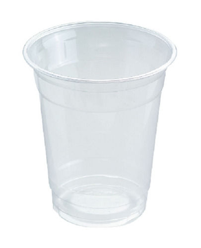 Transparent 250 Milliliter 6 Inches Plain Plastic Disposable Glass For Events And Parties